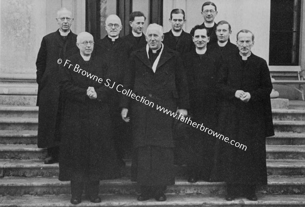 SELF  JEROME MAHONY  FRED CUFFE  BRENDAN BRENNAN  JOHN HANNON  WILLIAM PRENDERGAST  THOMAS BYRNE  RICHARD NAGUIRE  WILLIAM HOGAN